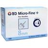 CORMAN SPA Bd Micro-Fine Aghi 31Gx8Mm Per Penna Insulina 100 Pezzi