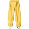 CELAVI - Pantaloni impermeabili, bambine e ragazze, Giallo, Taglia 90