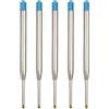 PARKER Eco Refill Sfera Verde - Punta Media, Confezione Da 2 Ricariche 2166546, Per Penne Parker