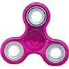 Toyland® Fidget Hand Spinner - Sollievo da Stress e ansia - Colori Assortiti (Rosa Metallizzato e Argento)