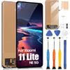 ARSSLY Schermo per Xiaomi 11 Lite NE 5G / Mi 11 Lite 4G / 11 Lite 5G LCD Display Touchscreen Digitazer Assembly Sostituzione con Strumenti (6,55,Nero)