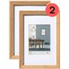 walther design Fiorito Cornice portafoto, da 13 x 18 cm, colore rovere chiaro