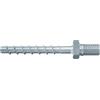 Fischer Viti per Calcestruzzo UltraCut FBS II 6x35 M8/19 con Filettatura Esterna M8 per Fissaggio e Installazione Controsoffitti in Cemento, per Zona Sismica C1, Acciaio Zincato, 100 pz