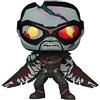 Funko Pop! Marvel - What If - Zombie Falcon - Marvel What If - Figura in Vinile da Collezione - Idea Regalo - Merchandising Ufficiale - Giocattoli per Bambini e Adulti - TV Fans
