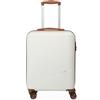 travelite 4 ruote valigia a mano piccola 34 litri, serie bagagli BALI: Trolley rigido in ABS conforme alle dimensioni del bagaglio a mano IATA, 55 cm.
