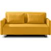 EvergreenWeb DIVANO LETTO EDITH Giallo 160x190 cm
