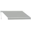 Tenda Barra Quadra 4x3 m Grigio Chiaro"