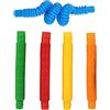 Zayin, Mini Tubi Pop Giocattolo per Bambini, Giocattolo educativo e sensoriale Elastico, per alleviare Lo Stress e l'ansia, (Tubi di Tendenza*5)