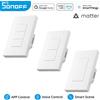 Sonoff Tech Sonoff SwitchMan Interruttore da Parete Bianco M5-120W Matter