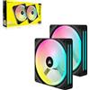 Corsair iCUE Link QX140 RGB Cupola Magnetica da 140 mm Ventole - Doppia