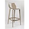 BELLELLI DESIGN Sgabello Cucina Policarbonato extralucido Mahi Mahi - Cappuccino - H 66