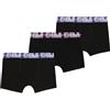 DIM Boxer Ecodim in Stretch Cotton Ragazzo Bambino x3, Nero, 16 Anni