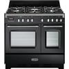 De'Longhi MEM 965T NN. Tipo di prodotto: Cucina freestanding, Colore del prodotto: Nero, Tipo di controllo: Pulsanti, Manopola. Tipo di piano cottura: Gas, Numero totale di fuochi: 5 Fornello(i), Tipo di superficie superiore: Acciaio inox... - MEM965TNNED