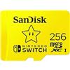 SWITCH MICRO SDXC SANDISK 256GB FOR NINTENDO SWITCH