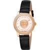 Roberto Cavalli by Franck Muller Orologio Analogico al Quarzo Donna con Cinturino in Pelle RV1L228L0021
