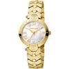 Roberto Cavalli by Franck Muller Orologio Analogico al Quarzo Donna con Cinturino in Acciaio Inox RV1L166M0051
