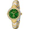 Roberto Cavalli by Franck Muller Orologio Analogico al Quarzo Donna con Cinturino in Acciaio Inox RV1L203M0081