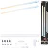 Paulmann 98619 Lampada sottopensile LED Inline set da 2 2x6W 550x26mm 2x500lm 24V bianco opaco Tunable White