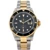 Rolex - Orologio Submariner Date 40mm 1996 - unisex - oro giallo 18kt/acciaio inossidabile/vetro zaffiro - Taglia unica - Nero