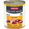 ANIMONDA GranCarno Adult Dog gusto: Maiale + Tacchino 800g