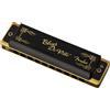 Fender Armonica a Bocca Diatonica Blues Deville BB in Sib 10 Fori Custodia Panno