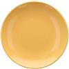 Tognana Piatto Dessert Cm 20 Giallo Gres Porcellanato Giallo LINEA NATURAL LOVE di Tognana