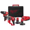 Milwaukee Kit 12V trapano con percussione + tassellatore SDS Milwaukee