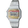 Casio Orologio Digitale al Quarzo Donna con Cinturino in Acciaio Inossidabile A168WEHA-9AEF