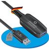 Sonero estensione attiva USB 3.2 Gen1x1 - A/A - nero - 5,00 m