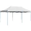 vidaXL Gazebo Professionale Pieghevole 3x6 m Acciaio Bianco vidaXL