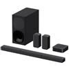 Sony Ht S40R - Soundbar Tv A 5.1 Canali Con Autoparlanti Posteriori Wireless