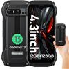 Blackview N6000SE Mini 4G Rugged Smartphone 4,3" QHD+ 12GB+128GB NFC Cellulare