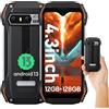 Blackview N6000SE Mini 4G Rugged Smartphone 4,3" QHD+ 12GB+128GB NFC Cellulare