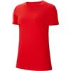 Nike Womens T-Shirt W Nk Park20 SS Tee, University Red/White, CZ0903-657, M