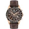 Philip Watch Orologio Uomo PHILIP WATCH CARIBE R8271607001 Chrono Pelle Marrone SWISS MADE