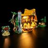 GEAMENT Set di Luci LED Compatibile Con LEGO 43242 Il cottage di Biancaneve e i Sette Nani (Snow White and the Seven Dwarfs' Cottage) (Modello di mattoncini non incluso)