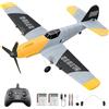 HAWK'S WORK Aereo RC a 3 Canali BF-109, Aereo Telecomandato pronto al volo, Stabilizzatore giroscopico a 6 assi da 2,4 GHz, Facile da Pilotare per Bambini e Principianti