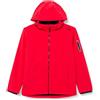 CMP (TG. 40) CMP - Giacca in softshell da donna con cappuccio removibile, Ferrari-Ne