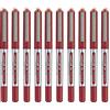 Uni-Ball Rollers Uni-ball ub-150 - punta 0,5 mm - inchiostro rosso - confezione da 10