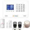 FP-TECH ANTIFURTO ALLARME CASA WI-FI COMBINATORE GSM SENZA FILI WIRELESS ALEXA GOOGLE (KIT SMART - FP-WT2BX-S)