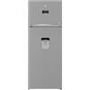 BEKO RDNE455E40DXBN FRIGO D.P. E NF406LT METAL LOOK H185 L70 DISPENSER
