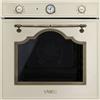 Smeg Forno Smeg Elettrico Ventilato ad Incasso per Cucina Colore Panna Estetica Cortina SF700PO