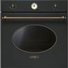 Smeg Forno Smeg SF800AO Ventilato da Incasso Classe Energetica A Capacità 70 Lt Colore Antracite Estetica Coloniale