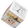 Balvi - Photo Clock portafoto e orologio rotante, 5 foto 10x10 cm