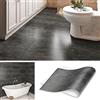 Livelynine Paraschizzi Cucina Adesivo Muro Antracite Nero 16 Piastrelle Adesive Bagno Effetto Marmo Parete 60x30cm Mattonelle Adesive Cucina Grigio Antracite Pavimento PVC Adesivo Rotolo Soggiorno