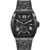 GUESS Orologio Analogico al Quarzo Uomo con Cinturino in Pelle GW0645G2