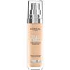 L'Oréal Paris L'Oreal Paris True Match - Fondotinta liquido, infuso con acido ialuronico, SPF 17, disponibile in 40 tonalità, 3N Creamy Beige, 30 ml