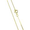 Arranview Jewellery Catena in oro giallo 9 kt con taglio a diamante, 20 inches (50cm), Oro Giallo, Non pietra preziosa