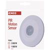 Emos rilevatore di movimento sensore PIR IP44, 1 pezzi, bianco, G1150