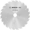 Bosch Accessories Lama Per Sega Circolare Standard For Wood (Legno, 165 x 20 x 1.5 mm, 24 Denti, Accessorio Per Sega Circolare A Batteria)